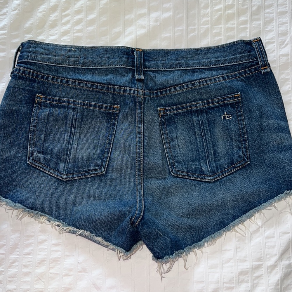 RAG & BONE 100% cotton denim shorts - Picture 4 of 7